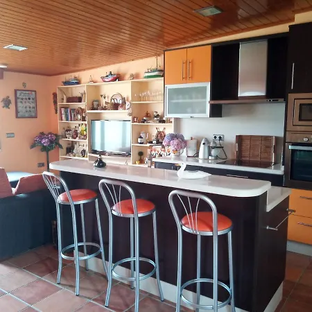 Casa Con Jardin En Primera Linea De Playa او غروف